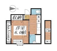 第2米倉ハイツの間取り画像