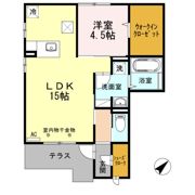 アビエス Bの間取り画像