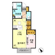 リドレーノア Ⅱの間取り画像