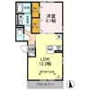 Le blanc Ⅰの間取り画像