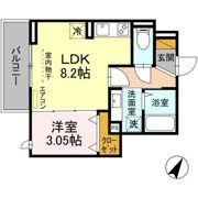 D-room稲毛東の間取り画像