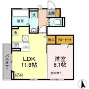 D-roomゆりのき台の間取り画像