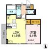 D-roomゆりのき台の間取り画像