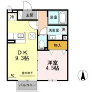 ぱるタウン Aの間取り画像
