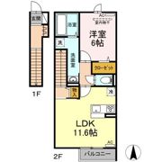 D-room沖IIの間取り画像