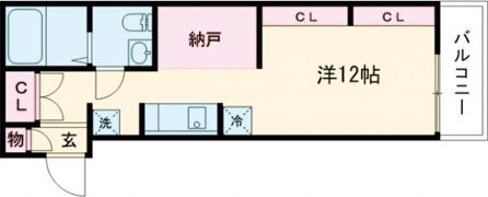 GRIT吉浦の間取り画像