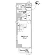 コンフォリア市谷柳町の間取り画像