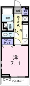 サニーコートの間取り画像