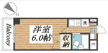 ロックグランデ船橋の間取り画像