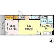 アナシエ亀有の間取り画像