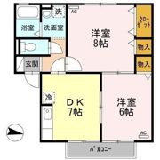 ボヌール バンブーの間取り画像