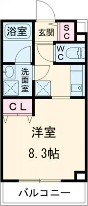 Storia茨木新庄の間取り画像