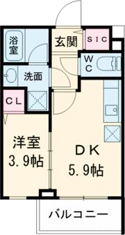 Storia茨木新庄の間取り画像