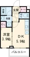Storia茨木新庄の間取り画像
