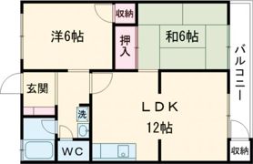 レオパレスⅡの間取り画像