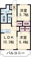 Y&M Regaro Ⅱの間取り画像