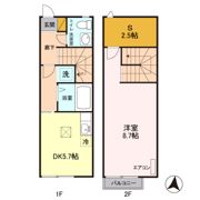 リースランド野高谷 Dの間取り画像
