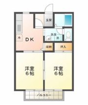 サンドヒルⅡの間取り画像