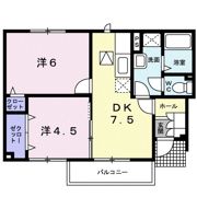 グラン・すずかぜの丘Cの間取り画像
