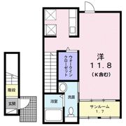 フロイデ KANAGEN Ⅲの間取り画像