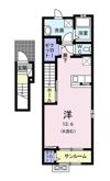 クラール泉池Bの間取り画像