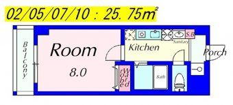 Rooms Oojiの間取り画像