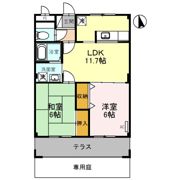 アメニティーハイツⅠ Ⅰの間取り画像