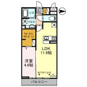 ルピナスⅤの間取り画像
