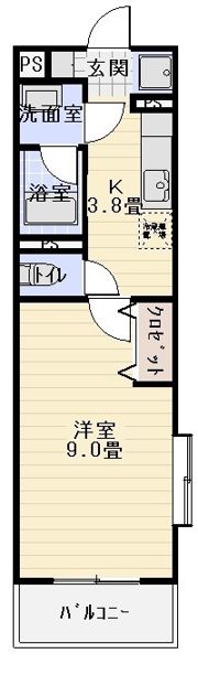 プラムフィールド.Bの間取り画像