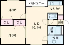 フィオーレの間取り画像