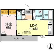 ヴィルヌーブの間取り画像