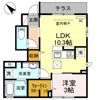 マーサ出雲の間取り画像