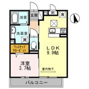 シャングリラの間取り画像