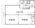 エクセル大東Bの間取り画像