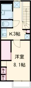 ホークⅡの間取り画像