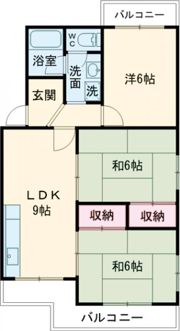 マンションラフィーネの間取り画像