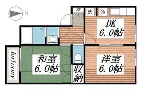 ベルレージュ鹿野の間取り画像
