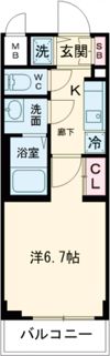 ソルテラス京都東寺HOMAREの間取り画像