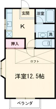パームタウン東栄の間取り画像