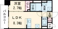 RESIDENCE花畑の間取り画像