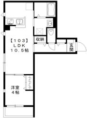 ポラリスの間取り画像