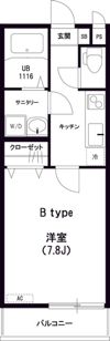 リブリ・ブルージュの間取り画像