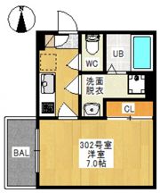 REGALEST 学南町の間取り画像