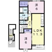 ヴィータフェリーチェⅢの間取り画像