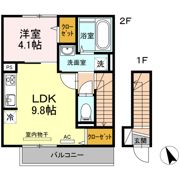 フォボス東浜の間取り画像