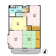 CFハイツ Ⅶの間取り画像