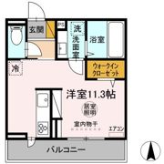エストレーラ金田西の間取り画像