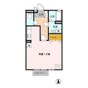 コートスバル Dの間取り画像