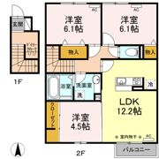 ル ココンの間取り画像