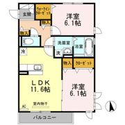 Raffine大坪の間取り画像